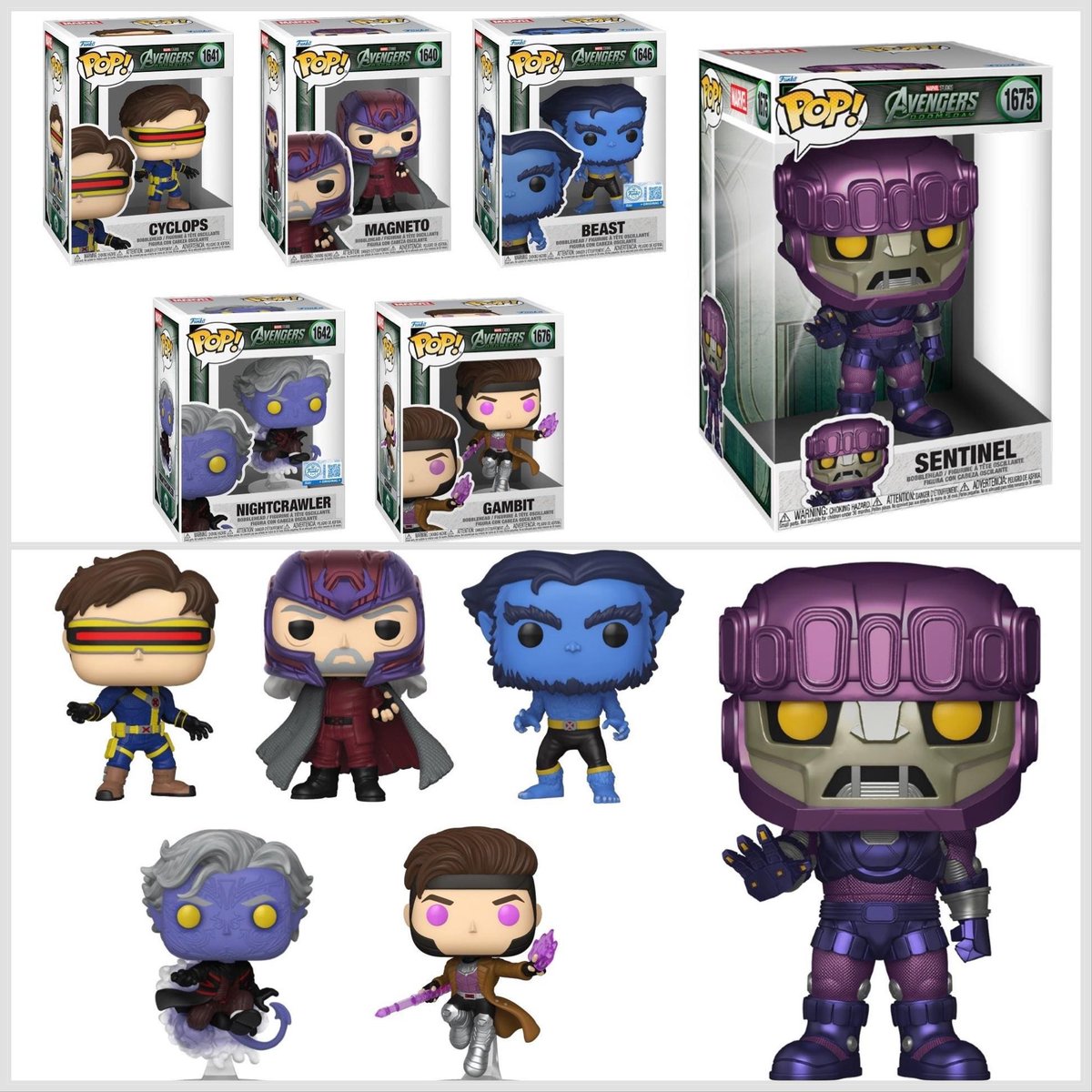 DisTrackers's tweet photo. First look at Avengers Doomsday Pops! Preorders open soon!
.
Funko - https://t.co/qRp09jqoUY
Entertainment Earth - https://t.co/YtoRhRaM7L
Amazon - https://t.co/sif2D8df3d | https://t.co/vkQ1qf4Gjy
.
#Ad #Funko #FunkoPop #Marvel #AvengersDoomsday https://t.co/lzHmeRIHqL