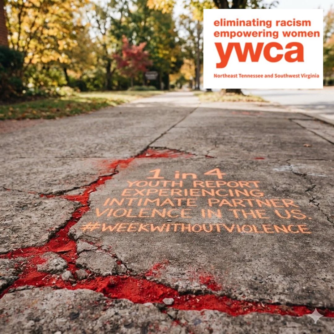 YWCA_TNVA's tweet photo. ⭐YWCA Week Without Violence

Join us in a Chalk Talk! Write statistics about partner violence on your sidewalks for passersby to read and learn. Or participate in the Red Sand Project, which spreads awareness about human trafficking.

#WWV26 #WeekWithoutViolence26 #DVAM26 https://t.co/PW7KjNSNjx
