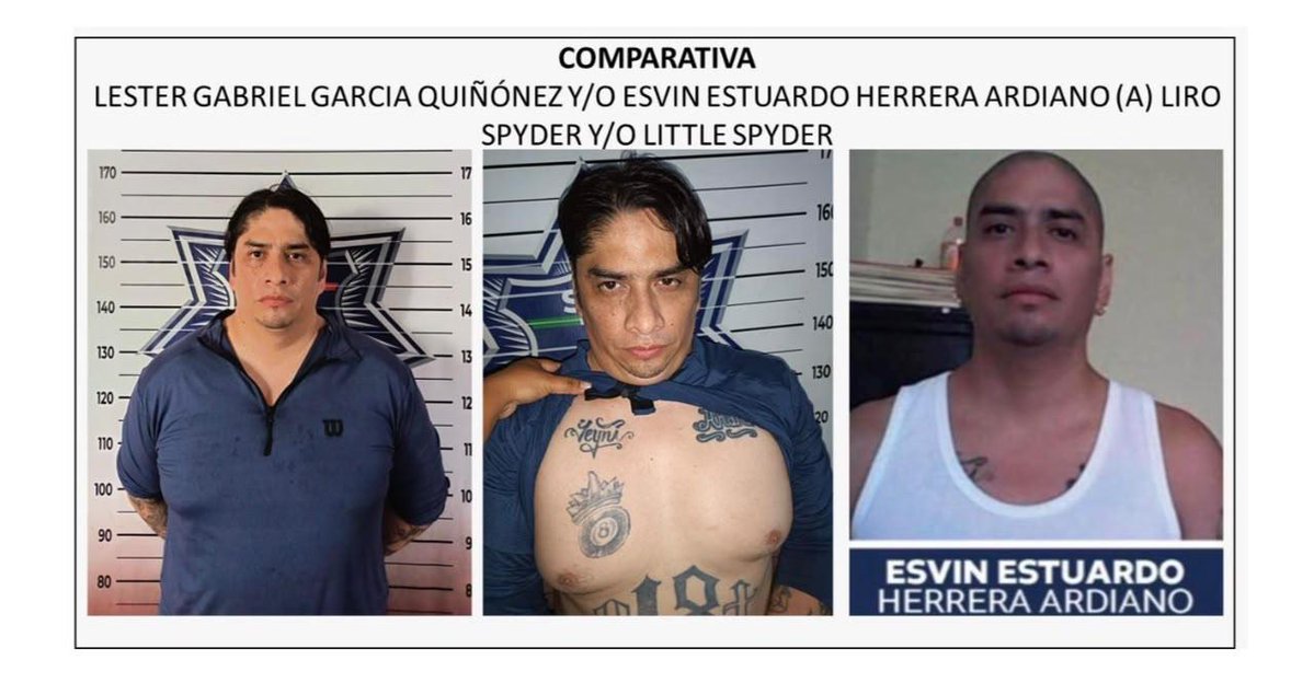 MPguatemala's tweet photo. El Ministerio Público, en coordinación con el Centro Antipandillas Transnacionales (CAT) de la Policía Nacional Civil y autoridades mexicanas, llevó a cabo la detención de Rudy. O, alias “Smoking”, y Esvin. H, alias “Liro Spyder”, integrantes de la pandilla Barrio 18 y fugados de Fraijanes II.

Fueron localizados y capturados en el municipio de Benito Juárez, Quintana Roo, México. Al momento de la detención se les habría incautado en flagrancia presunta marihuana, armas de fuego y municiones.

Los detenidos contaban con notificación roja de INTERPOL por su fuga de un centro carcelario ocurrida el 12 de octubre de 2025. Las autoridades continúan con las diligencias necesarias para determinar las responsabilidades legales y coordinar los procedimientos de extradición o entrega que correspondan conforme a la ley.

El Ministerio Público reafirma que la fuga no garantiza la impunidad. Gracias a la cooperación nacional e internacional, quienes intenten evadir la justicia serán localizados y puestos a disposición de los Juzgados correspondientes. Invitamos a la ciudadanía a seguir denunciando de forma segura y confidencial cualquier información que contribuya a la captura de prófugos y de la comisión de cualquier delito.