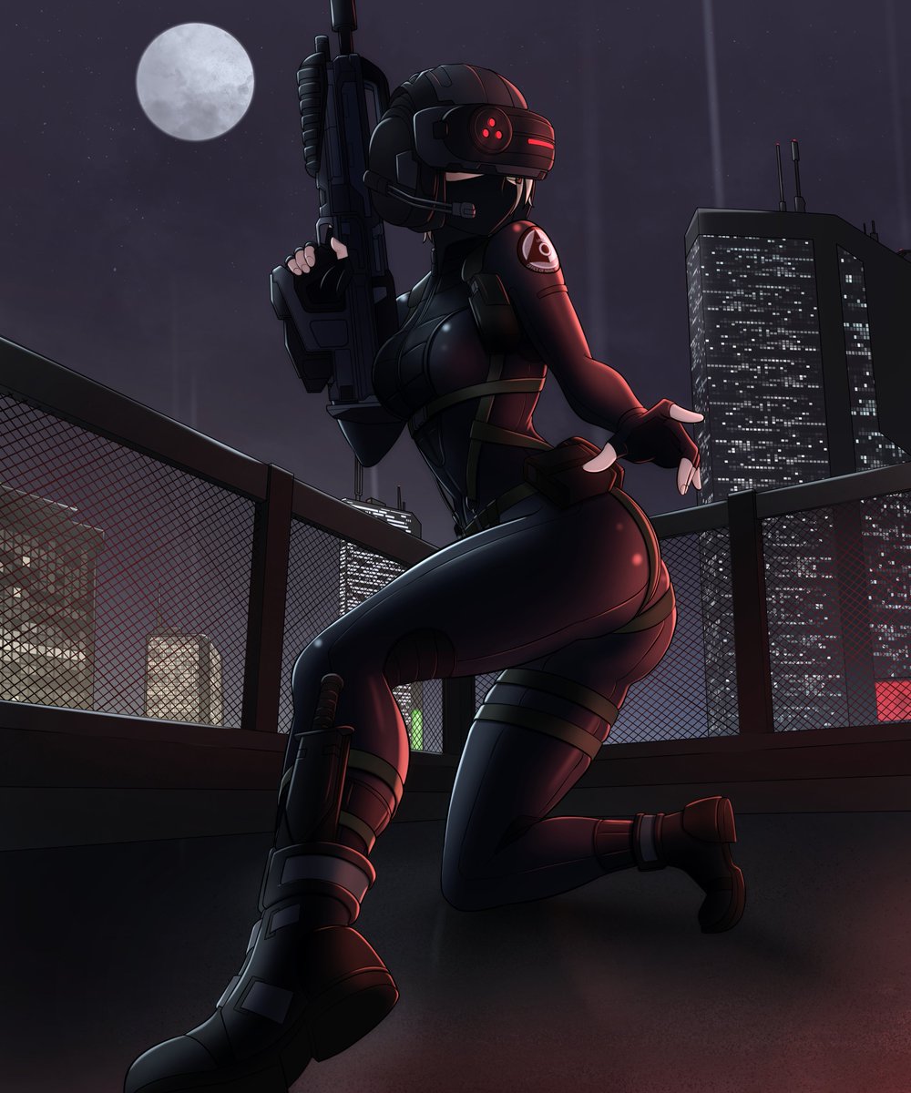 fuchsbau49's tweet photo. Spook in the night comm for @Hootie05, big thanks! https://t.co/BVVuuAUvtp