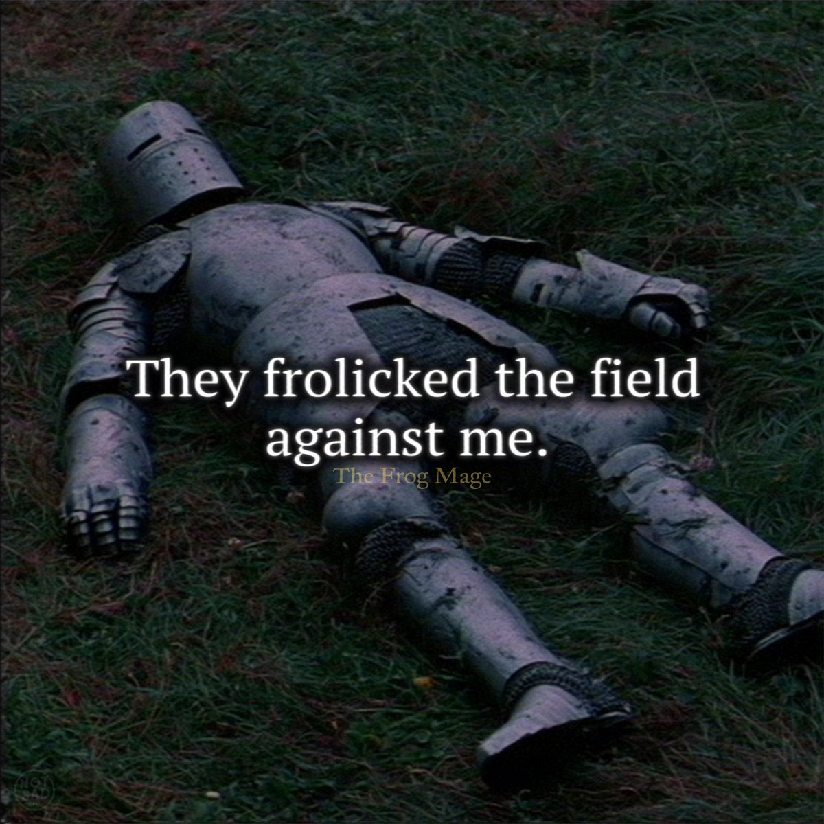 the_frog_mage's tweet photo. SCRIBE AN F IN THY LEDGER https://t.co/gN6C0ixqVA