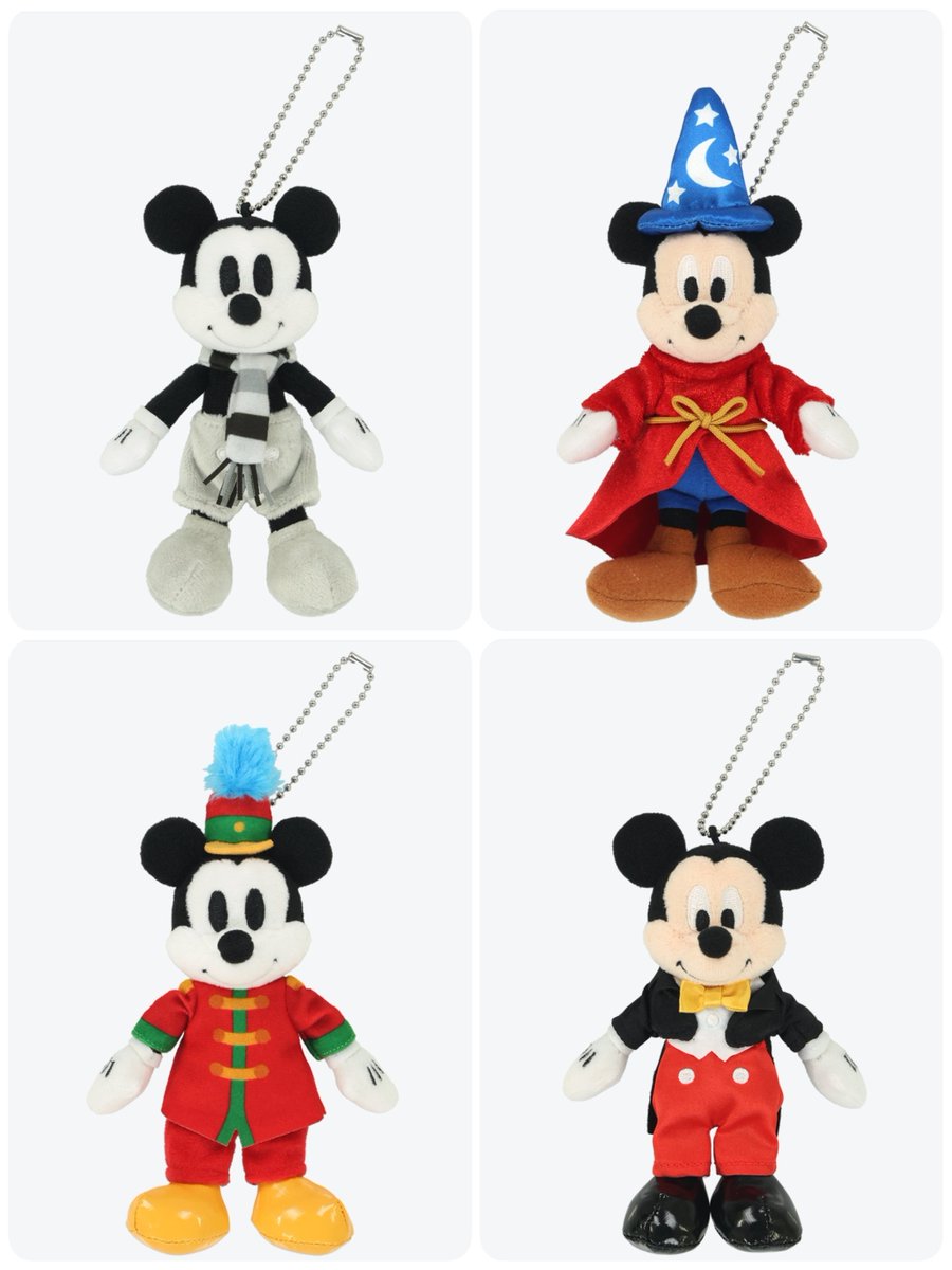tdr_415's tweet photo. ━━━━━━━━━━━━
#東京ディズニーリゾート
「ぬいぐるみチャーム」
✎𓂃10月8日　販売開始

ミート・ミッキーで出会える、
映画撮影中のコスチュームを着たミッキーのぬいぐるみチャームが登場⋆˙⟡

※単品/BOXあり
https://t.co/cE5BK98X7Q
#TDR_MD https://t.co/Iev3zMQNUT