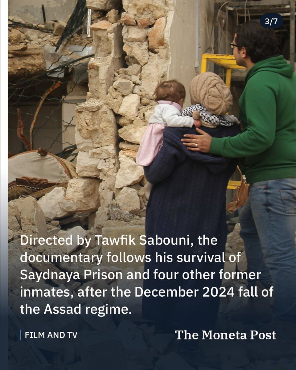 TheMonetaPost's tweet photo. Syria submits prison documentary to 99th Oscars

Tawfik Sabouni directed The Other Side of the Sun, the country's first entry since December 2024.

#entertainment #culture #oscars https://t.co/isPwI2c2N7