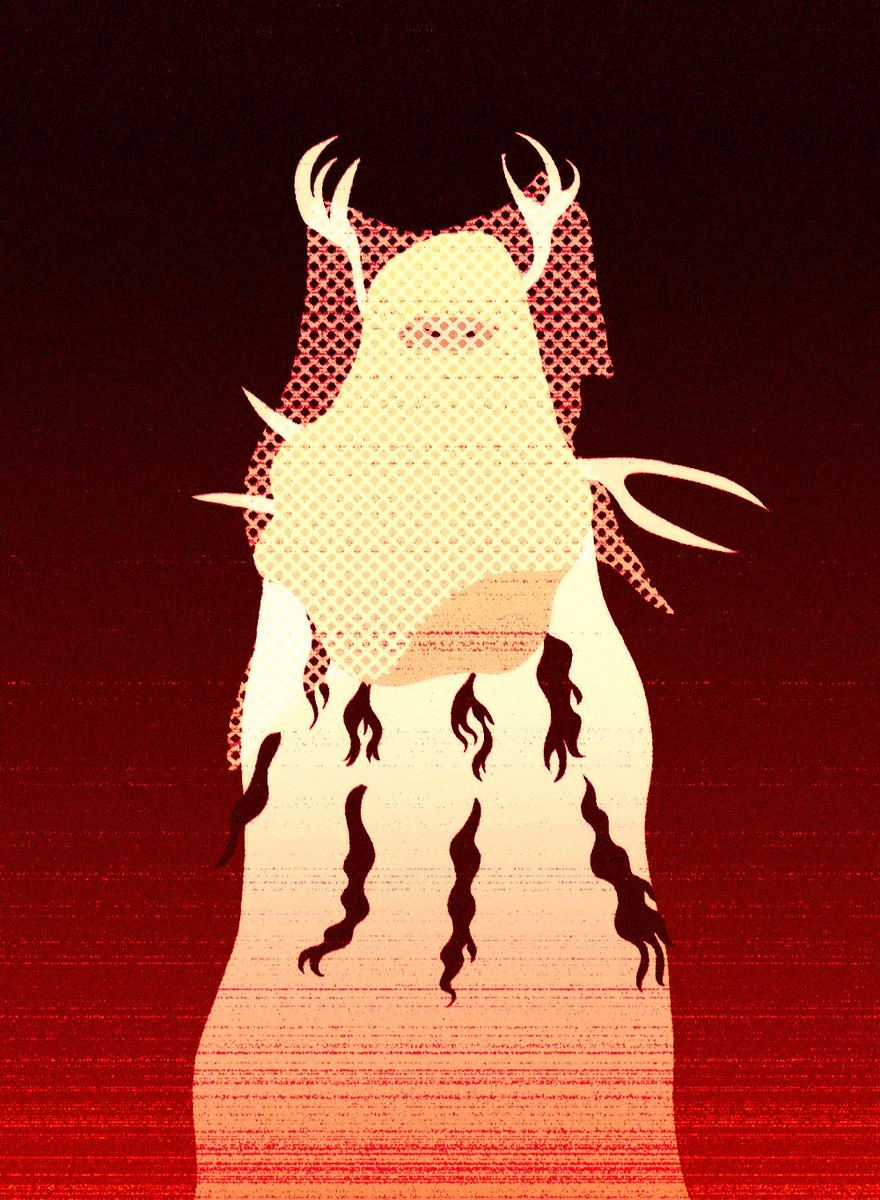 wildmallrat's tweet photo. antler queen https://t.co/pEWkbiWqpL