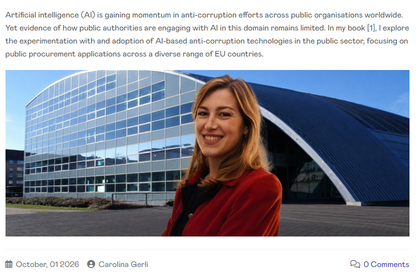 ESADEgov's tweet photo. AI as Anti-Corruption Technology: Lessons from Public Procurement Across the EU
https://t.co/oDIk81sBOp https://t.co/69K5xJLUyf