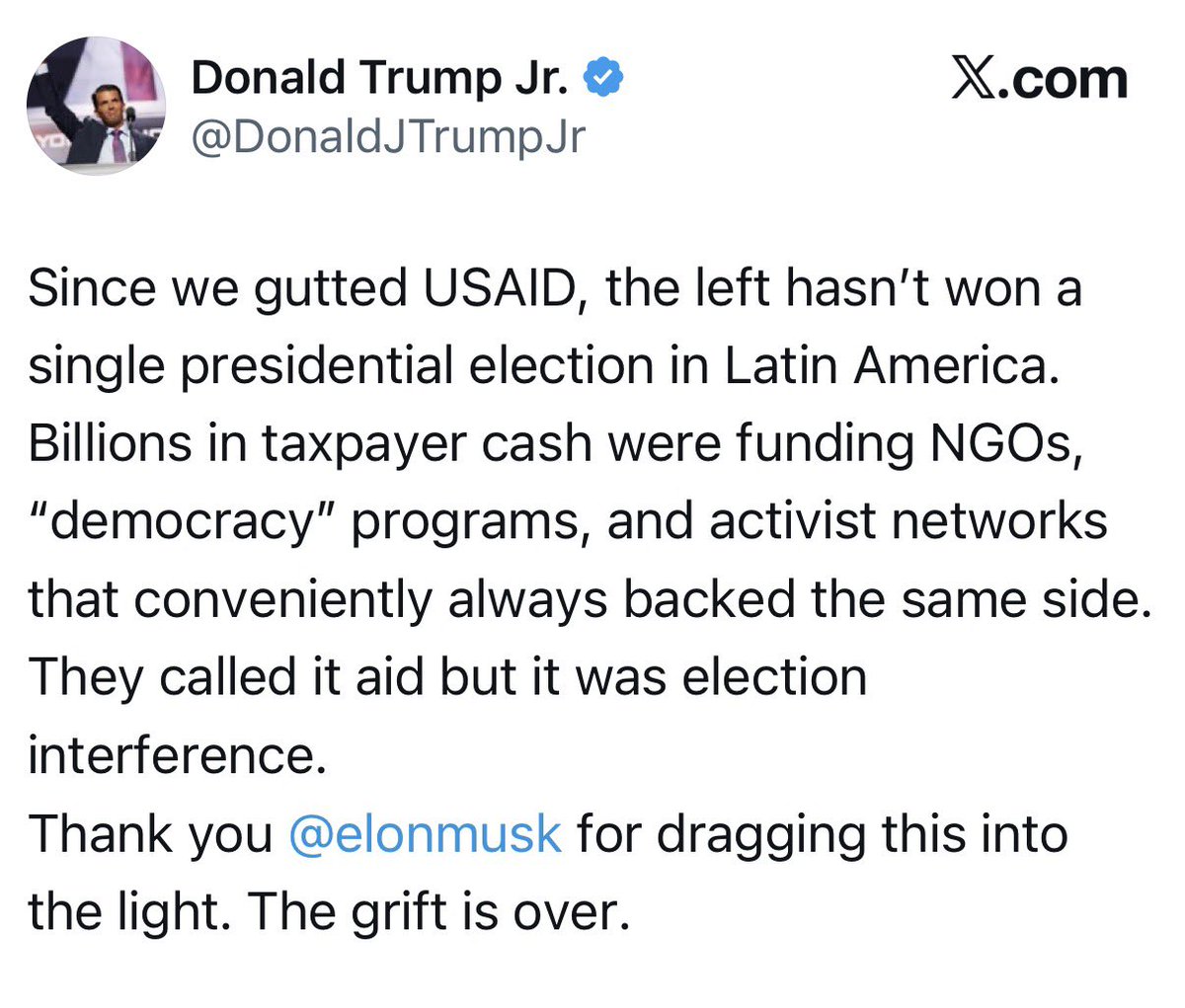 KareemRifai's tweet photo. USAID derangement is so incredible because for years the fringe left insisted it was an imperialist tool to elect right-wingers and now the far-right insists it was a globalist tool to elect leftists. https://t.co/hSAaIcHgaS