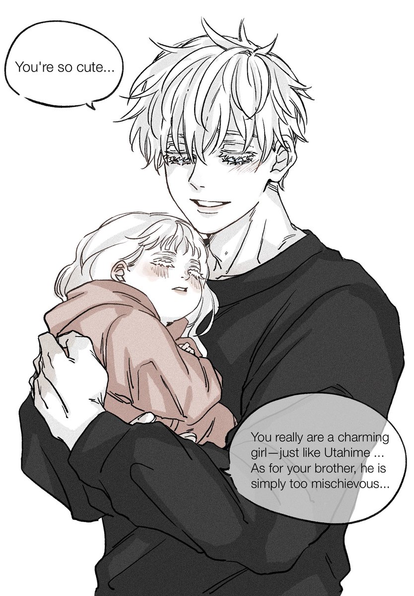 Eliily13579's tweet photo. #gojohime #五歌 their adorable daughter https://t.co/3sTU6jk9Q7