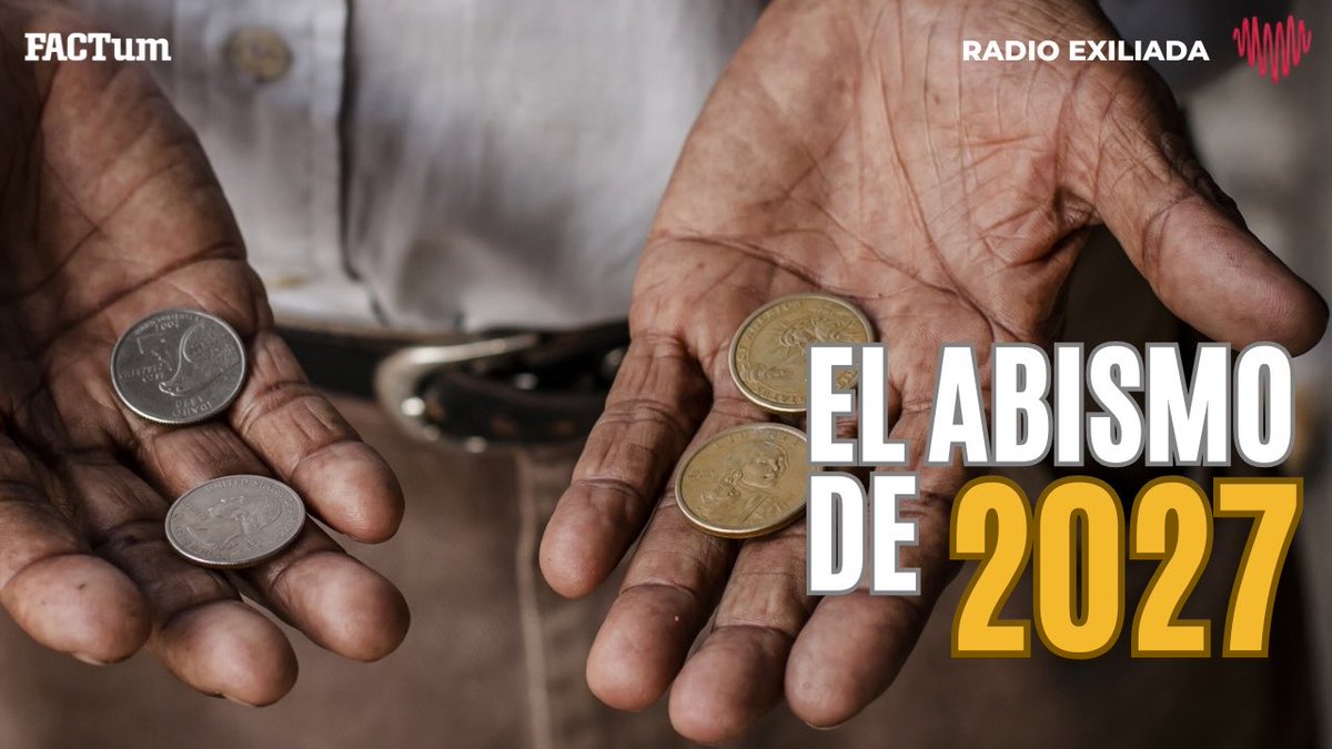 RevistaFactum's tweet photo. #RadioExiliada | 🔴 ¿Por qué el 2027 aplastará la economía de El Salvador? 

Hoy en Radio Exiliada, a las 12:00 pm (Hora de El Salvador). https://t.co/MX2cAu2Kck