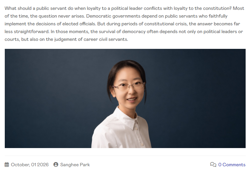 ESADEgov's tweet photo. From Obedience to Accountability: Why Democratic Governments Need Bureaucrats Who Can Say ‘No’
https://t.co/gcuvMdLgkz https://t.co/1AtHhEbrHN