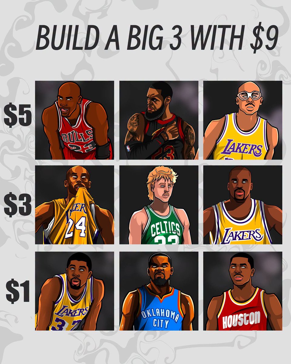 javed273110's tweet photo. Build Your Big 3 🤔 https://t.co/Np3RZwwArP