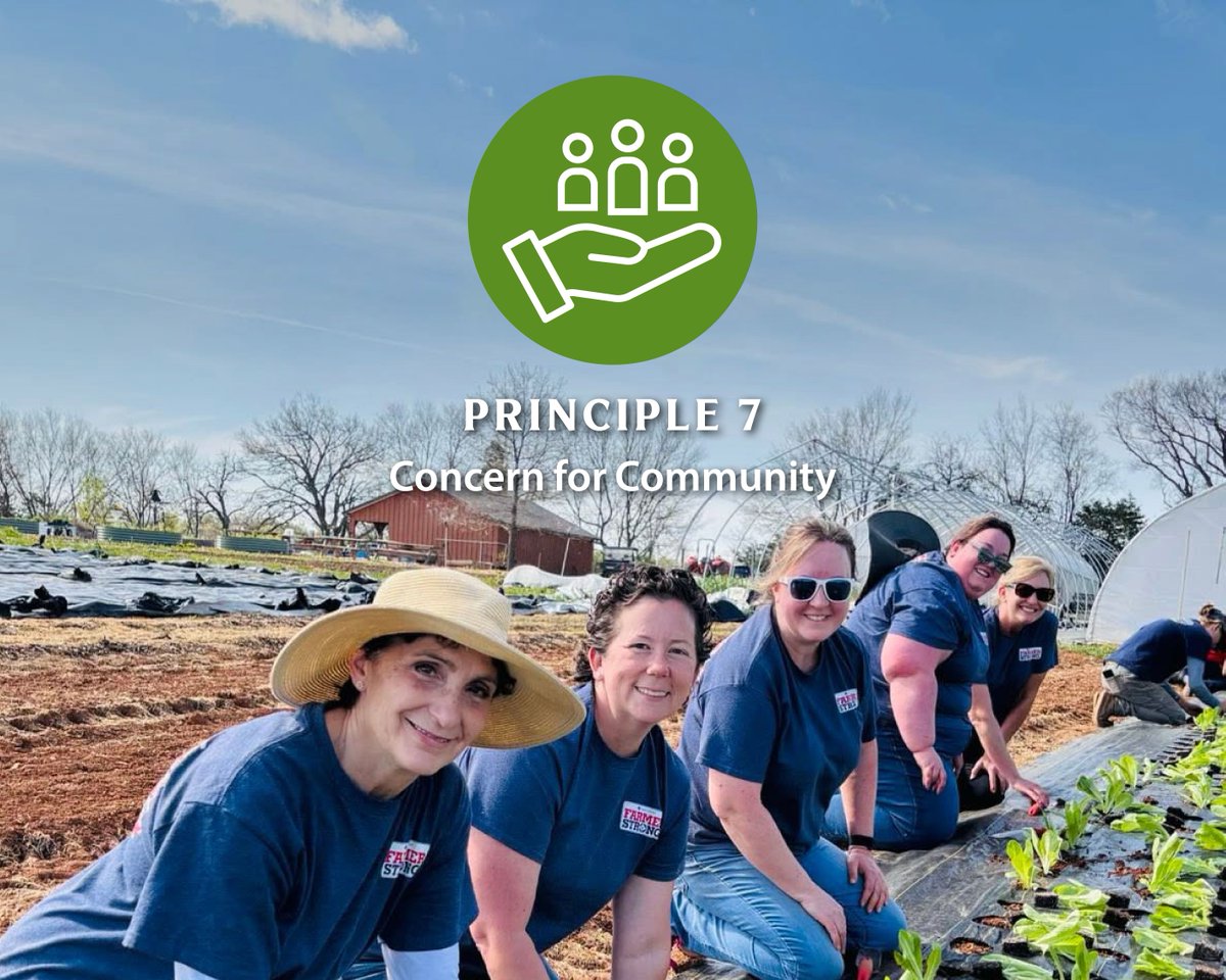 farmcredit's tweet photo. As a network of cooperatives, Farm Credit is guided by seven principles that shape how we serve our members, make decisions and strengthen the communities we support. https://t.co/PymUhEZ6GV
