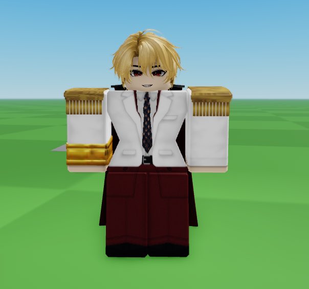 thighgraine's tweet photo. Girlfriend got me into JJS and as a consequence I made a custom avatar that would fit this Nero Claudius moveset from the workshop does he fit the vibes https://t.co/sRmOyzx5nt