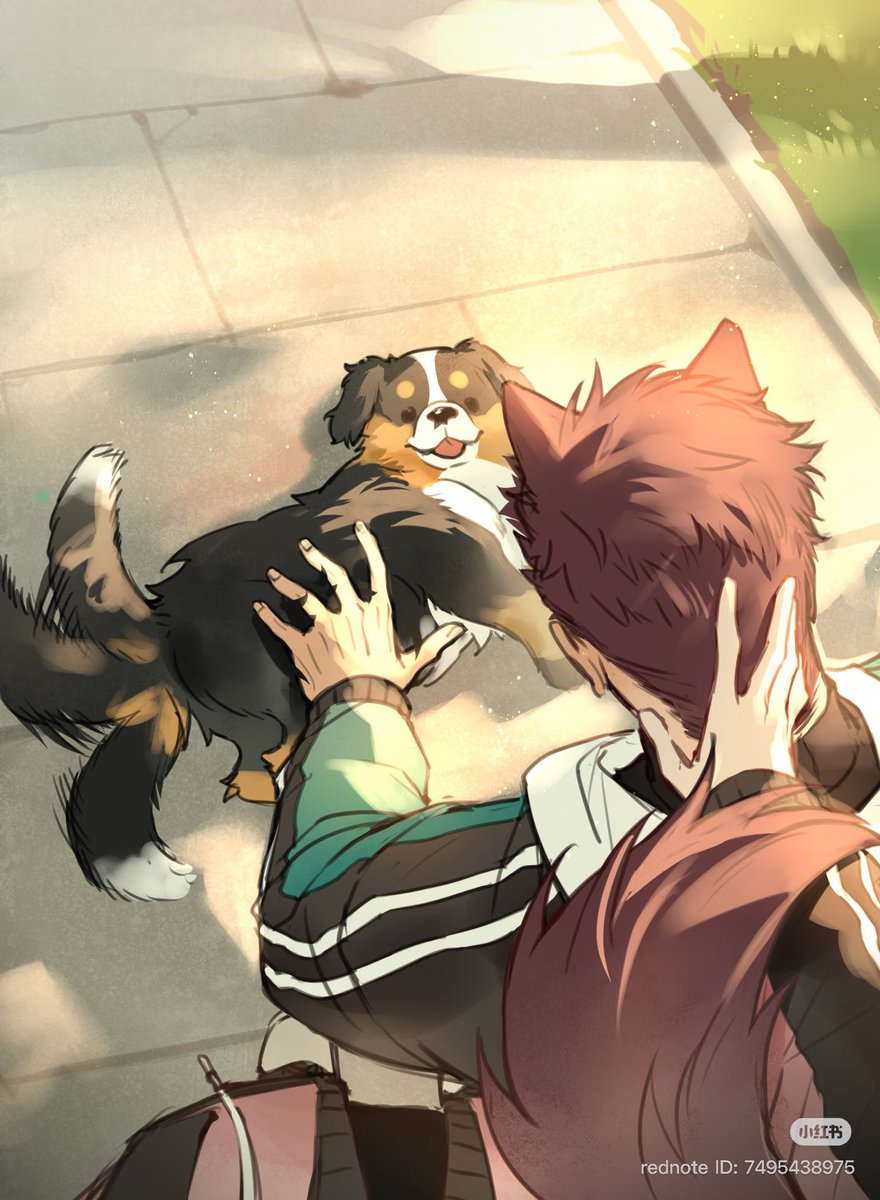 shiawaseism's tweet photo. 🫳🏼🐺🫳🏼🐶💕
🤎Artist: https://t.co/QAHBANVLvi
#BringBackValko #ValkoIsLoved #全世界都爱敖尹 https://t.co/eNj5tBpnnw
