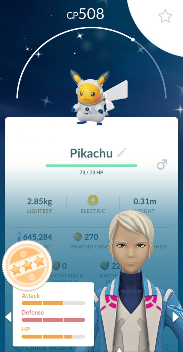 valentinedex's tweet photo. I only joined two raids and caught a shiny Pikachu ✨ #pokemongo https://t.co/exgcu8j2gz