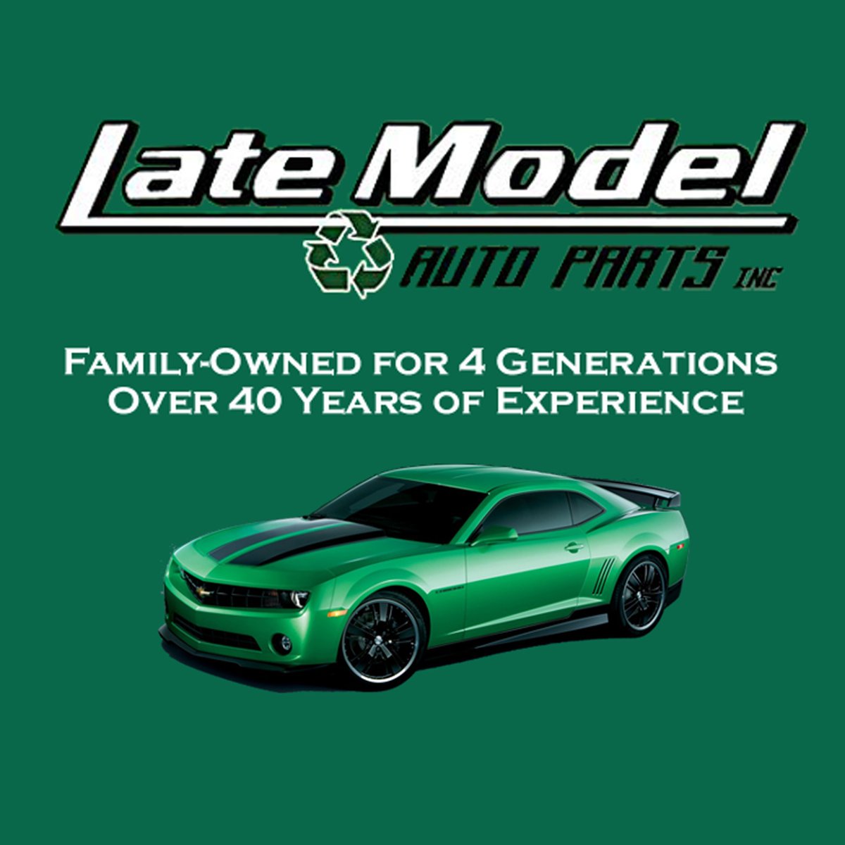 LateModelAuto's tweet photo. Family-owned for 4 generations with 40+ years of experience in Kansas City! Need a hard-to-find part? Our nationwide locator network will find it for you fast. Call our auto part specialists today! #LateModelAutoParts #SalvagedAutoParts https://t.co/r6FJZAQrIA