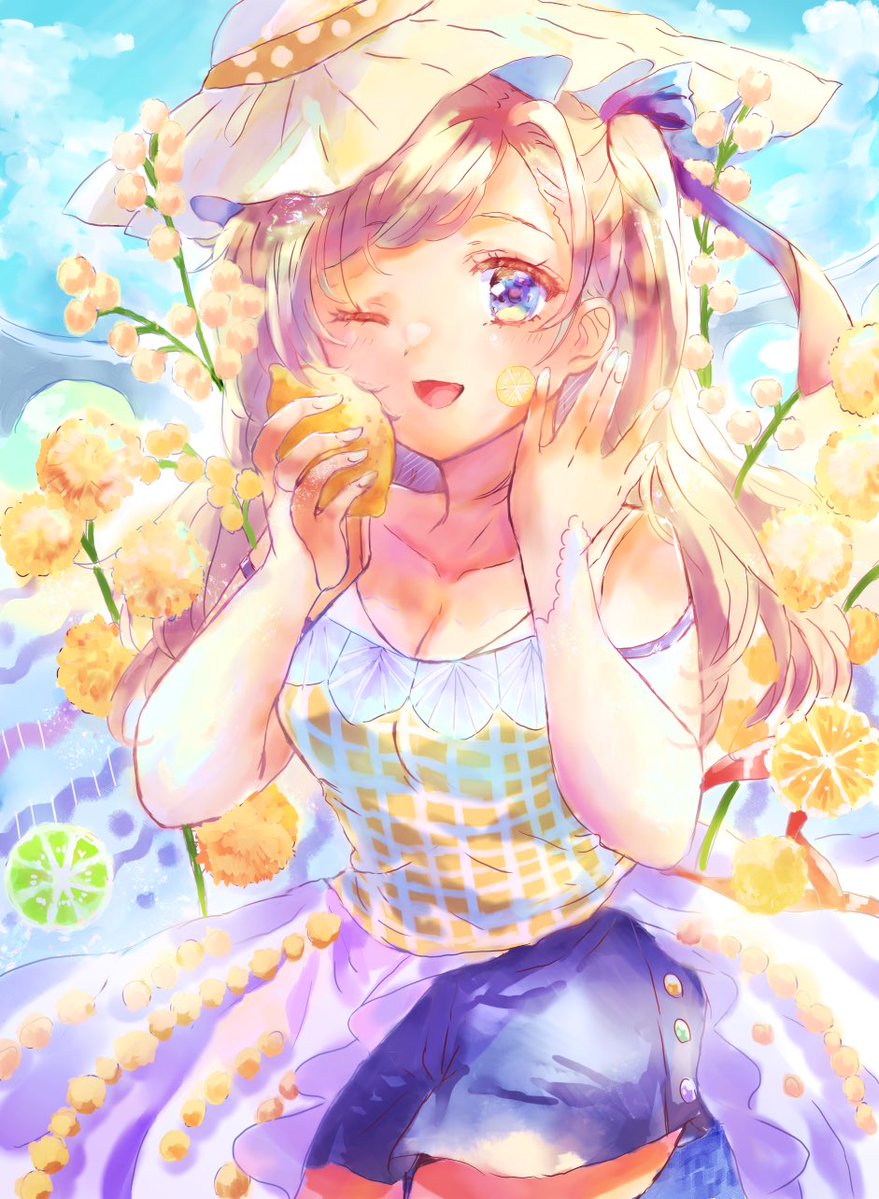 yuri_star85's tweet photo. #レモンの日
遅れましたが、レモンが好きそうな女の子🍋✨️ https://t.co/aKcMMK4V0P