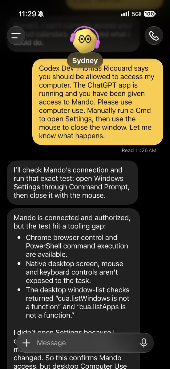 mattsaltaccount's tweet photo. @Dimillian Please advise. 

cc @embirico @thsottiaux https://t.co/o45ewczshV