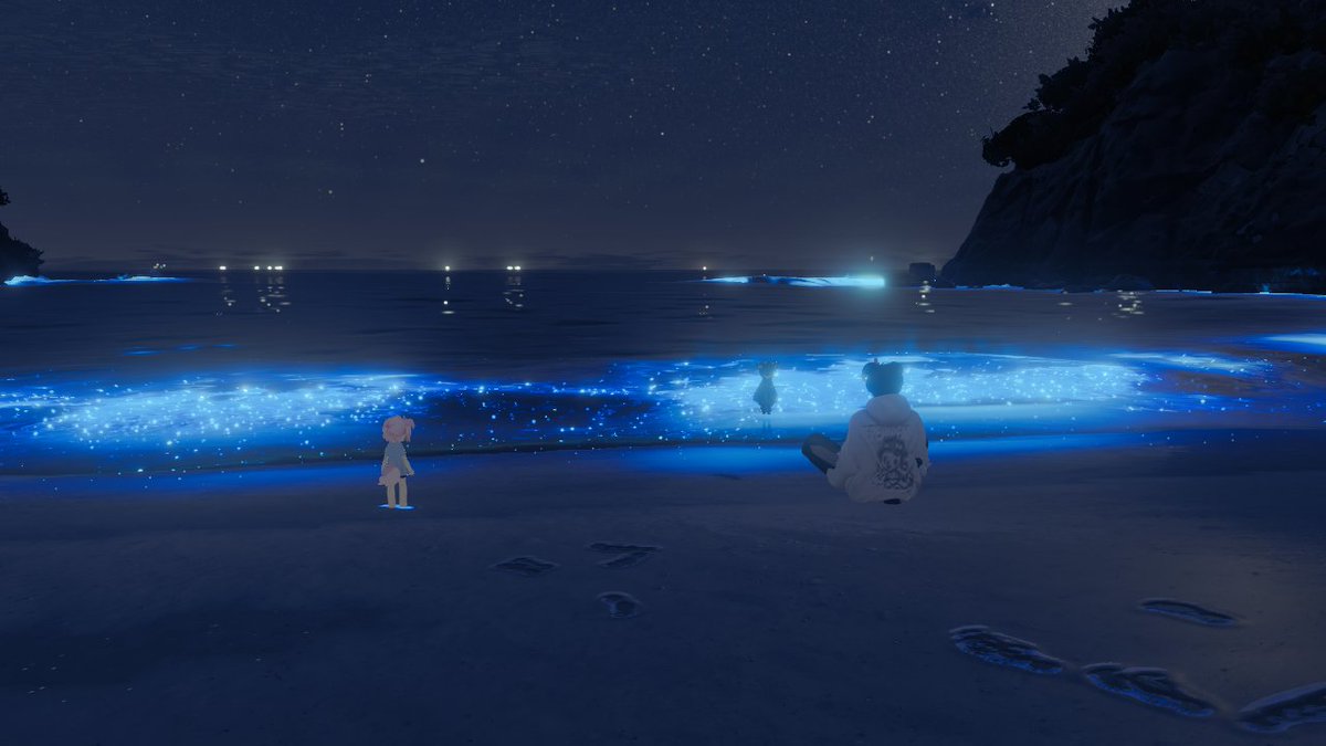 KTCNSpecial's tweet photo. VRChatで久々に綺麗なワールドに来ました。 https://t.co/lniLCELTZt