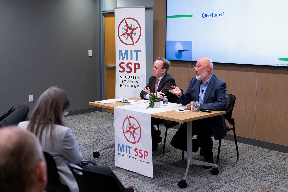 MIT_SSP's tweet photo. Thank you, Pierre Chao, for your discussion, “Structure, Dynamics and Evolution of the US Defense Industry,” during last week’s Wednesday Seminar. https://t.co/8MoOS1PFUK