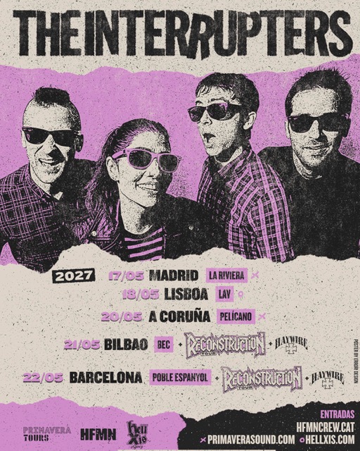 Interruptweets's tweet photo. 💥 MAY 2027 💥

May 17, 2027 - MADRID - https://t.co/A2kpGXsUvb
May 18, 2027 - LISBOA - https://t.co/bO30X3KMHQ
May 20, 2027 - A CORUÑA - https://t.co/bZfu3A14uY
May 21, 2027 - BILBAO - https://t.co/HzFxDHbivi
May 22, 2027 - BARCELONA - https://t.co/M2BWDw5xo9 https://t.co/3B56KC9vce