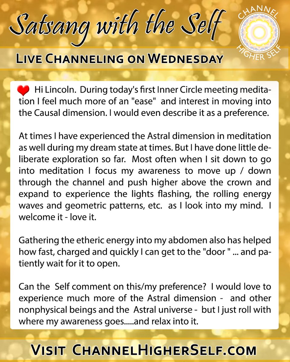 channelhighself's tweet photo. What benefits do we receive from astral travel and causal travel?  What can these dimensions teach us?  How are we changed by these nonphysical experiences?

#astraltravel #AstralProjection #outofbodyexperience #deepmeditation #RemoteViewing https://t.co/L9qKl3JbR6