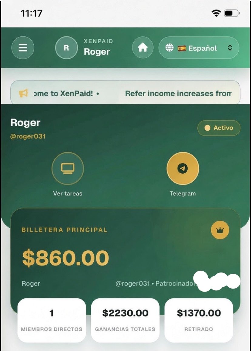 Juan64k2's tweet photo. Aprovecha y has tu imperio antes de que se valla la oportunidad 

Solo por registrarte y referirá a un amigo + las tareas diarias son 62$ los cuales puedes retirar a tu Wallet en $USDT 

https://t.co/wh3qvbHXYq https://t.co/ovKbqTvXL6