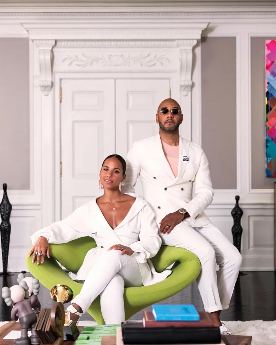 AliciaKeysDaiIy's tweet photo. Alicia Keys and Swizz Beatz will be honored at Ebony’s Power 100 Gala on November 9th. https://t.co/t9lEElaEWk