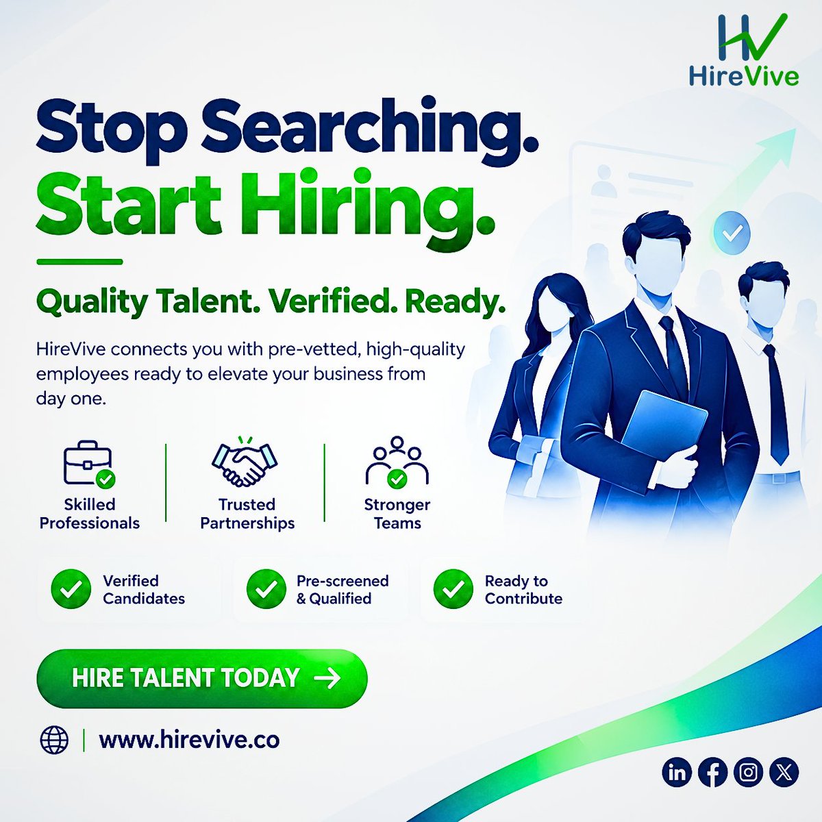 hirevive_co's tweet photo. Verified Talent. Real Results. ✅
HireVive connects you with pre-vetted, job-ready professionals who deliver from day one.
👉 https://t.co/oFkdfQi9l9
#HireVive #Hiring #Recruitment https://t.co/iXRnbUIWs4