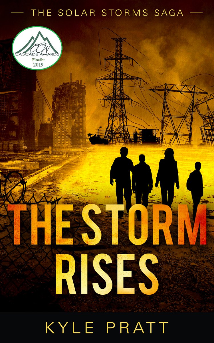 AuthorKylePratt's tweet photo. “A Humvee parked in front of his house couldn’t mean anything good.” The #FirstLine of The Storm Rises, Book 0 in the Solar Storms Saga. #IARTG #BookTwitter #Dystopia #PostApocalyptic 👉 https://t.co/BNfc5iUaqh https://t.co/qLoEEF1lk0