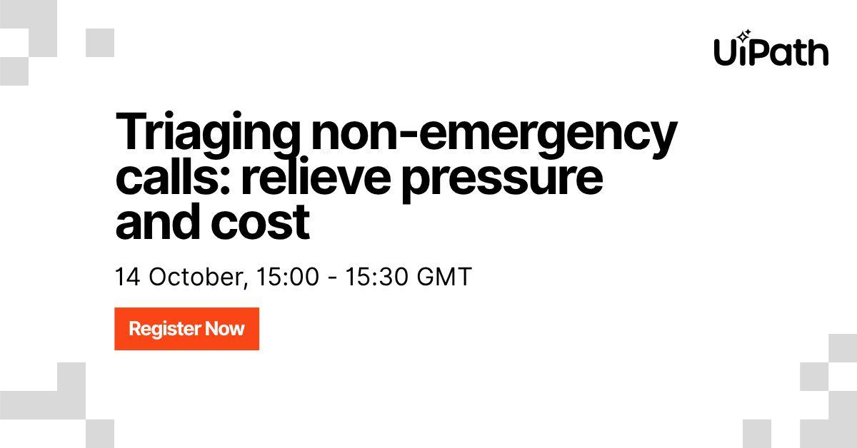 robots4testing's tweet photo. Call volumes are rising. 📞 Capacity isn’t. Discover how voice triaging can ease pressure, protect vulnerable callers, and resolve routine enquiries faster. Join us on 14 October: https://t.co/ljmT3W4Xvh https://t.co/SA7SOGazNf