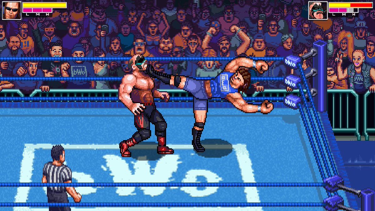 RetrosoftStudio's tweet photo. 27 years ago today, @bWoStevie pinned Kurt Angle! 

🗓️ October 5, 1999
🗺️ Uniondale, NY
📺 WWF Sunday Night Heat https://t.co/QxYPPYkeoL