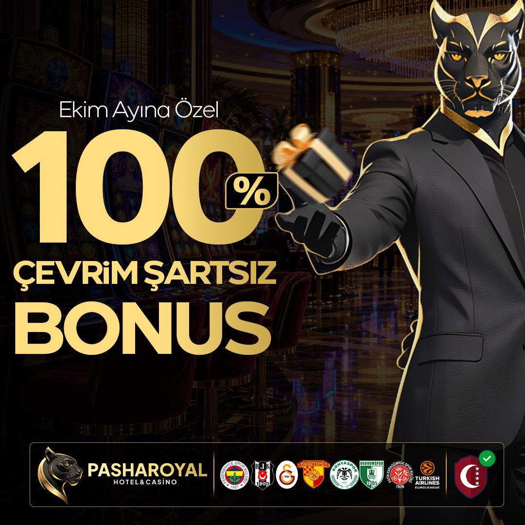 PashaRoyalX's tweet photo. 🎁 PashaRoyal'den Ekim ayına özel, 
🎰 1000₺ - 100.000₺ arası yatırımlarda geçerli,
⚡ %100 Çevrim Çekim Şartsız #Bonus!
👉 Hemen üye ol!

#HalkBuradaSpkNerede Yasin Kol
🔗 https://t.co/EwTSPxDmPo https://t.co/Nx6tX91ijk