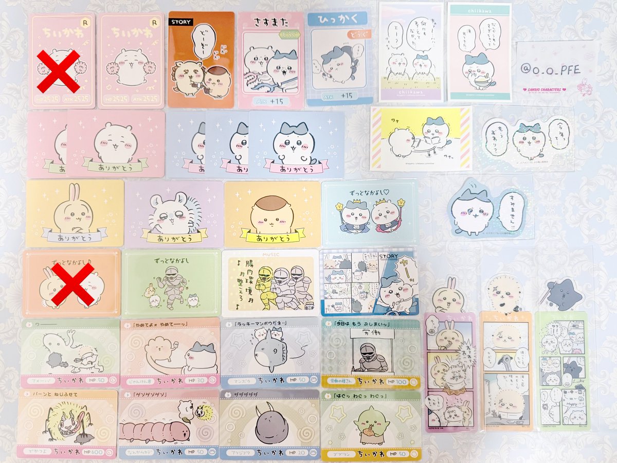 o_o_pfe's tweet photo. @PocopocoK1111 はじめまして、こんばんは。お声かけ失礼いたします。当方うさぎは1枚他集合などを数種所持しているのですが、あのこ全てまとめてご交換いただけるものございますでしょうか、他うさぎですと2〜4
目のもの所持しております。ご検討くださいますと幸いです。よろしくお願い申し上げます🙇‍♀️ https://t.co/a9tTRr7VEL