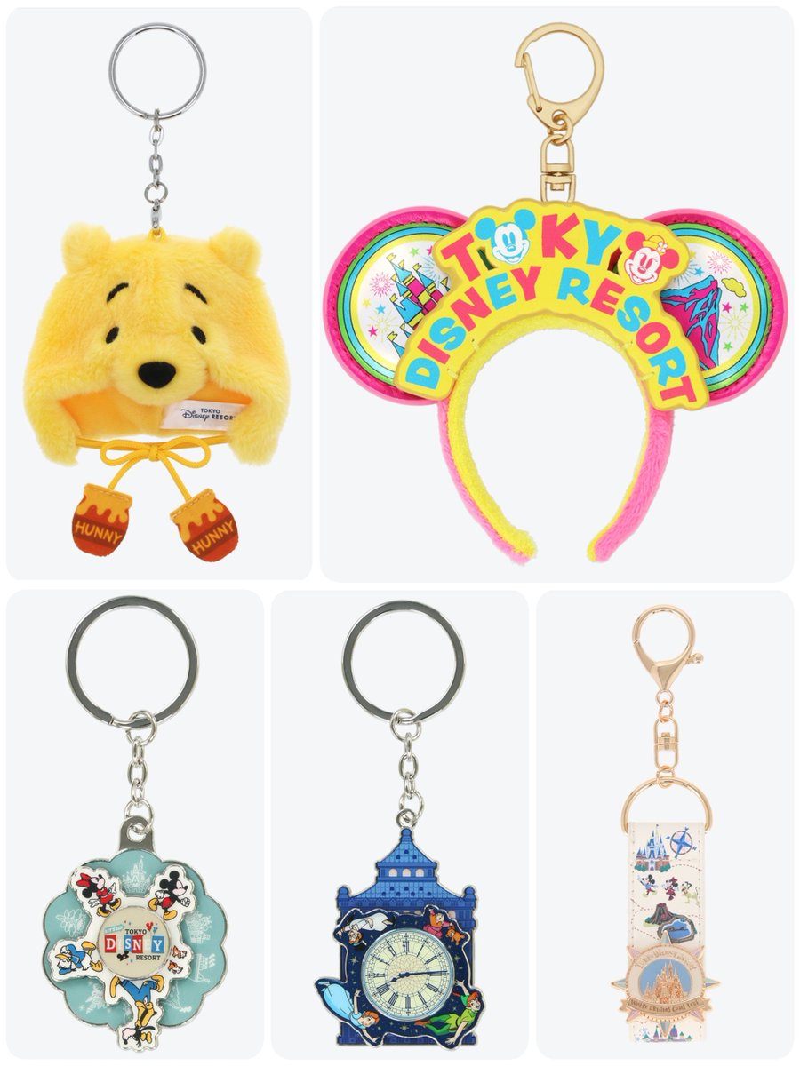 tdr_415's tweet photo. ━━━━━━━━━━━━
#東京ディズニーリゾート
「キーチェーン��
✎𓂃10月8日　販売開始

プーさんのファンキャップや、付けてるだけで目立つカチューシャ型のキーチェーンなどが登場⊹˚.

https://t.co/IbXRdiEFYt
#TDR_MD https://t.co/RxAx0vidFe