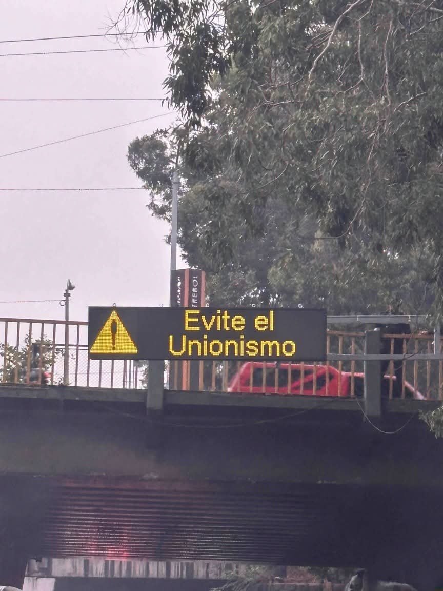 LarRRytO's tweet photo. Prohibido votar por el Unionismo... https://t.co/esDi4aMuch