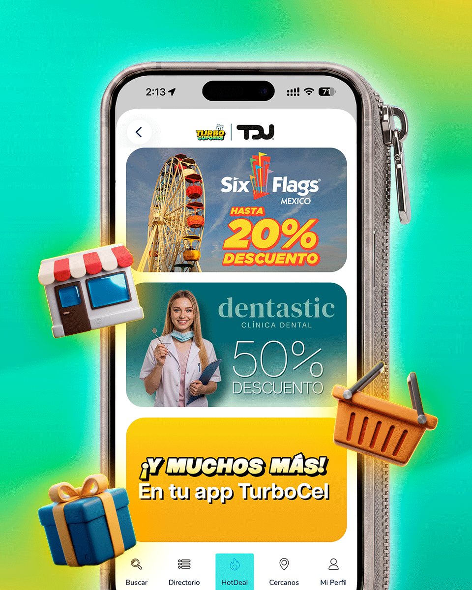 TurboCel_mx's tweet photo. ¡TurboCupones ya llegó para ti! Disfruta de este gran beneficio en tus lugares favoritos 🍔🛍️🛒

#TurboCel #TurboCupones #Descuentos #Telefonia https://t.co/h7jsjpIqwV