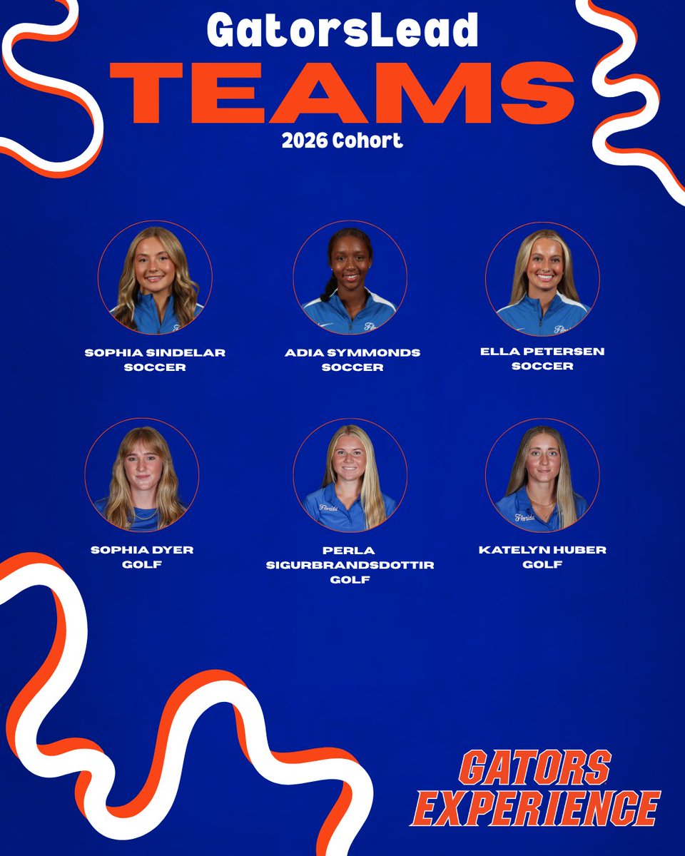 GatorsExp's tweet photo. Congratulations to this year’s GatorsLead Teams Cohort for completing their leadership programming! 🤝🐊💫

#GatorsLead https://t.co/VGVlMUhht4