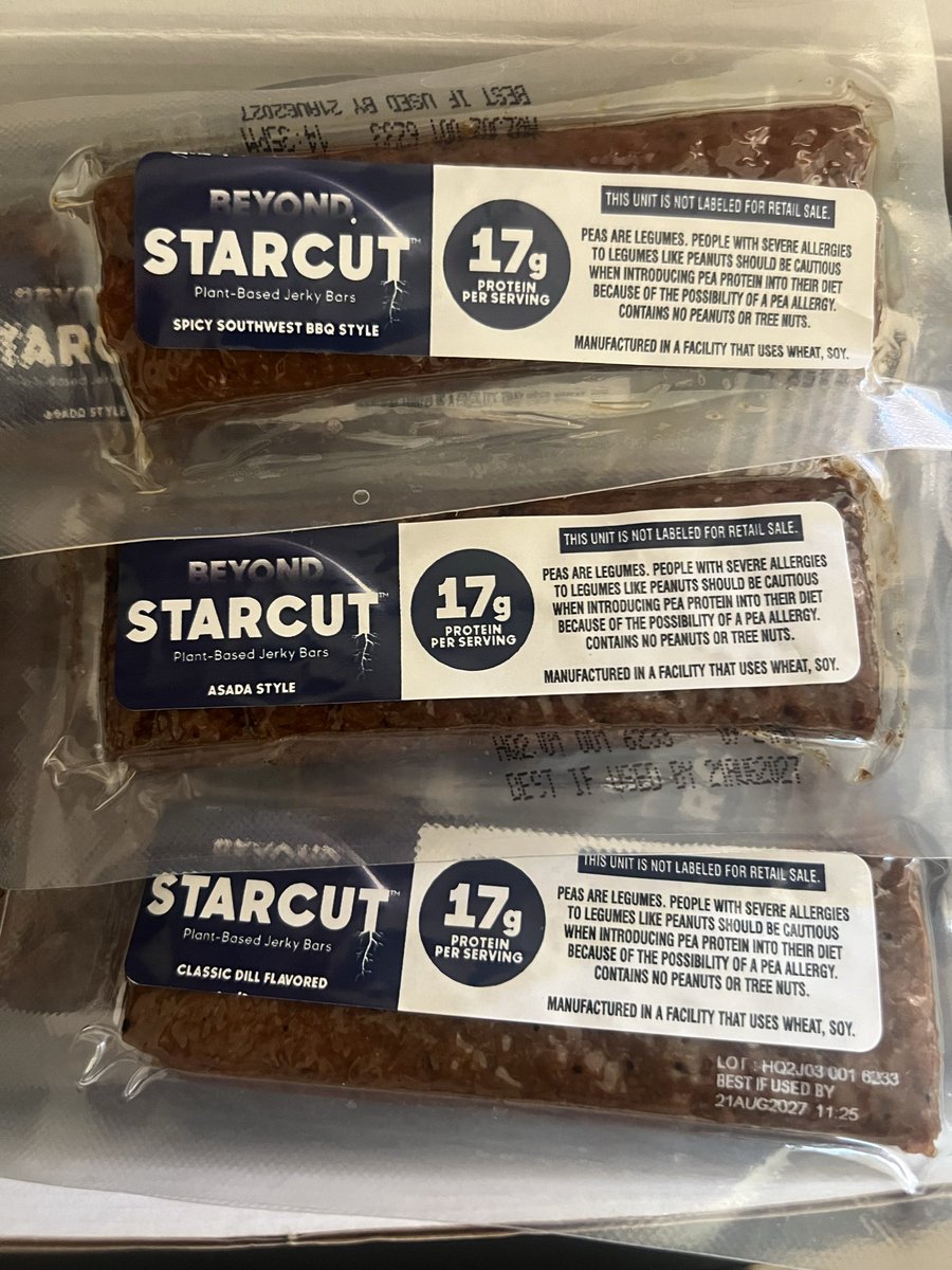 Paytient_Blue's tweet photo. $BYND I’ve now tried the jerky bars, protein powder and new Immerse drink from the Phytosphere portfolio, and I’ll say this: $BYND feels like a very different product company than it did a year ago.

The quality and variety are a big step up IMO, with strong macros that fit well for people who work out or simply want more protein on the go.

Beyond’s traditional meat alternatives aren’t going anywhere, but Phytosphere made me a fan.

I believe in the turnaround even more. Now it’s about distribution, repeat purchases and proving it in the numbers.