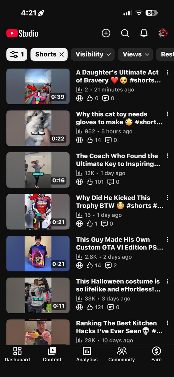 PraSantMdhr's tweet photo. @TeamYouTube Please please fix this bro. You guys are only testing my one short in a day other always get 0 view ‘0 shown in feed’ Please fix it or tell me what’s the problem with my channel “Reposted” https://t.co/zjRuF4YSeS