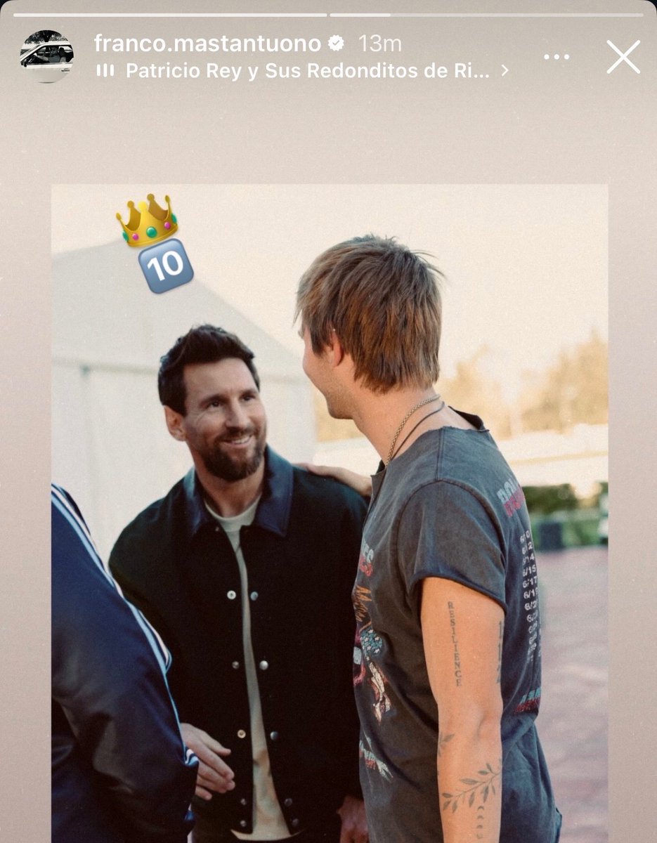 MadridXtra's tweet photo. 🇦🇷 Franco Mastantuono on IG. https://t.co/zy3fuJJDLu