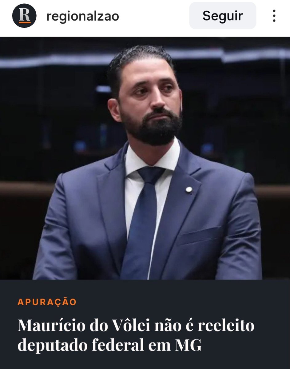 nbaatista's tweet photo. Uma das POUCAS notícias boas dessa eleição. https://t.co/F6n8g47W8k