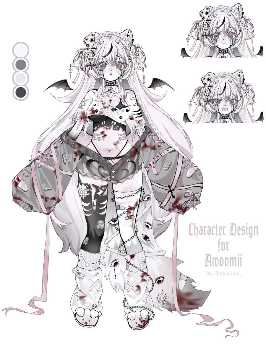 mohweiwuo_'s tweet photo. One of the best custom character design I’ve ever made!!✨ https://t.co/ZVGkfToxX7
