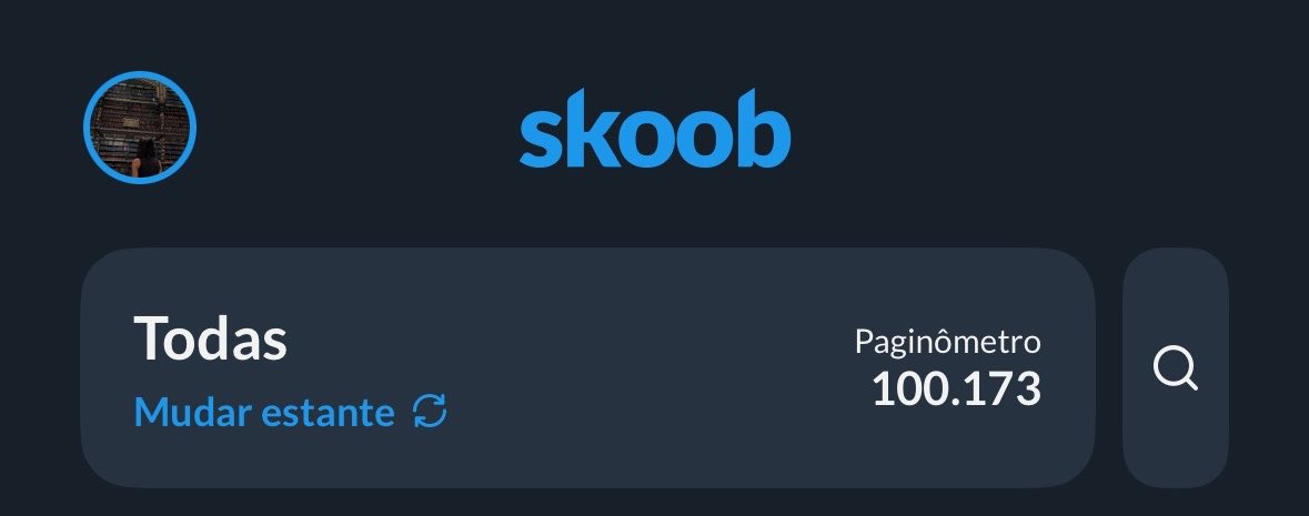 luresendee's tweet photo. mae alcancei 100mil paginas lidas no skoob https://t.co/xIGmfk7pJl