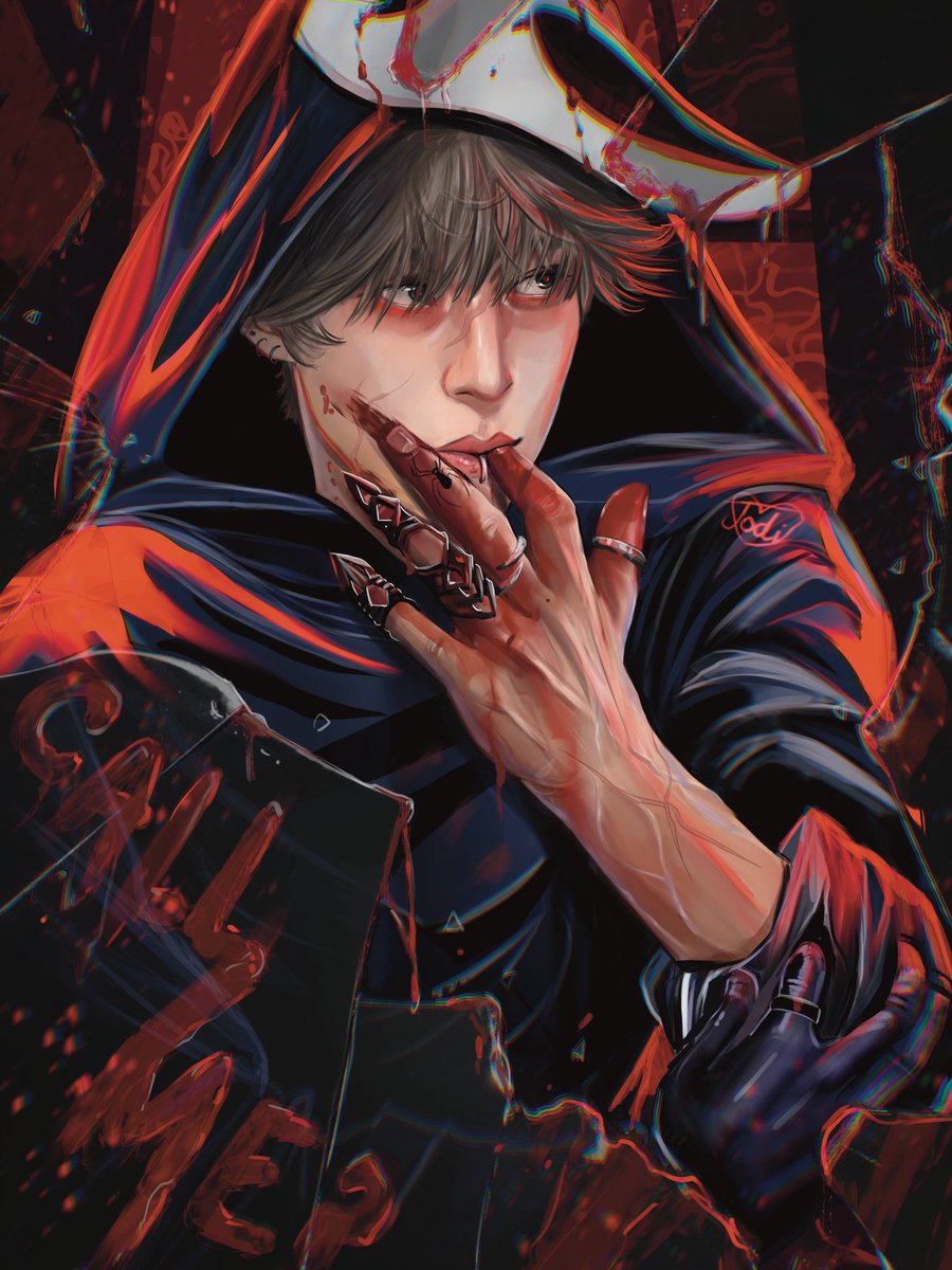 Jodicreatesart's tweet photo. Day 1 of Halloteez: Scream Yunho

#ateez #yunho #scream #fanart https://t.co/xv01y6j8Hn