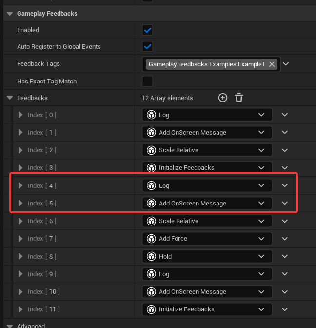gamedevmarco's tweet photo. Just added a couple of debug features to #GameplayFeedbacks. This will make things easy when creating feedback sequences.

#unrealengine #devtools #gamedev #indiedev #ue5 #gamefeel https://t.co/ajAmQPjQAK