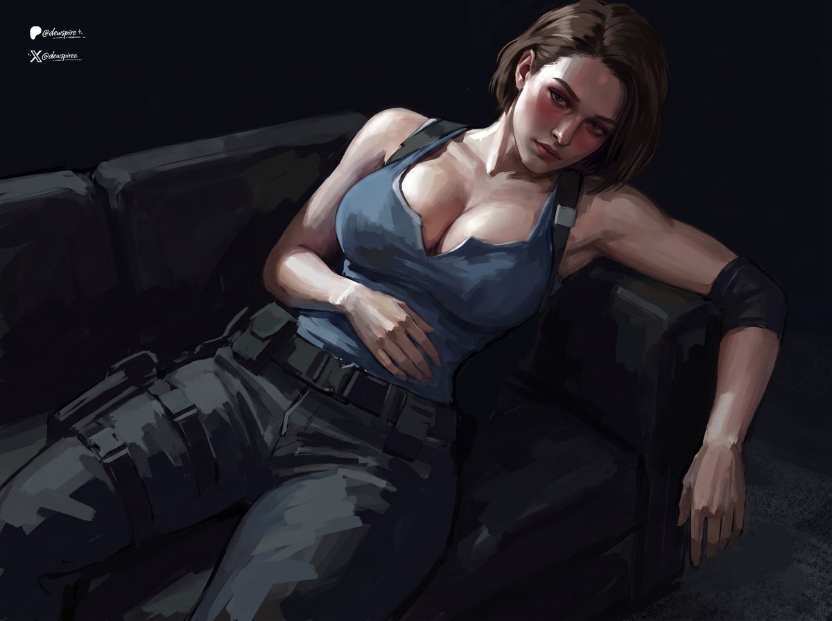 Serafbn's tweet photo. Jill Valentine https://t.co/zjQ6hcrOIV