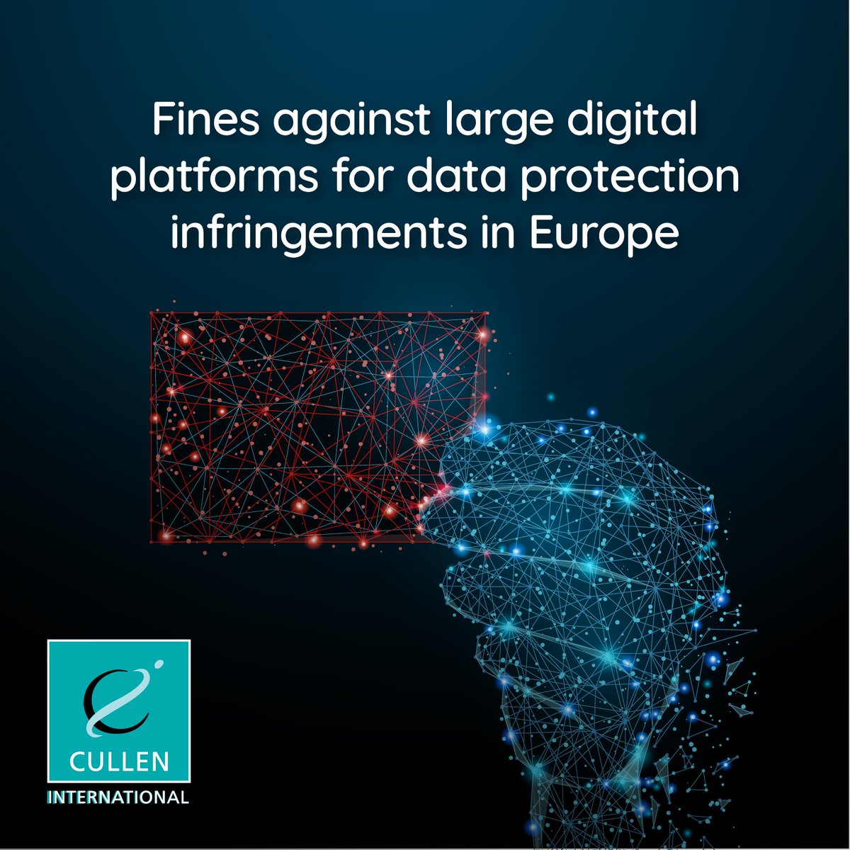 CullenInt's tweet photo. 💶 Ireland, the Netherlands and France have imposed the highest total #DataProtection fines on large digital platforms since May 2018.

At least 9 of 19 European countries surveyed have issued fines for #GDPR and/or #ePrivacy breaches.  

https://t.co/GMVd2QDFK6 https://t.co/k8uWrnEeMR