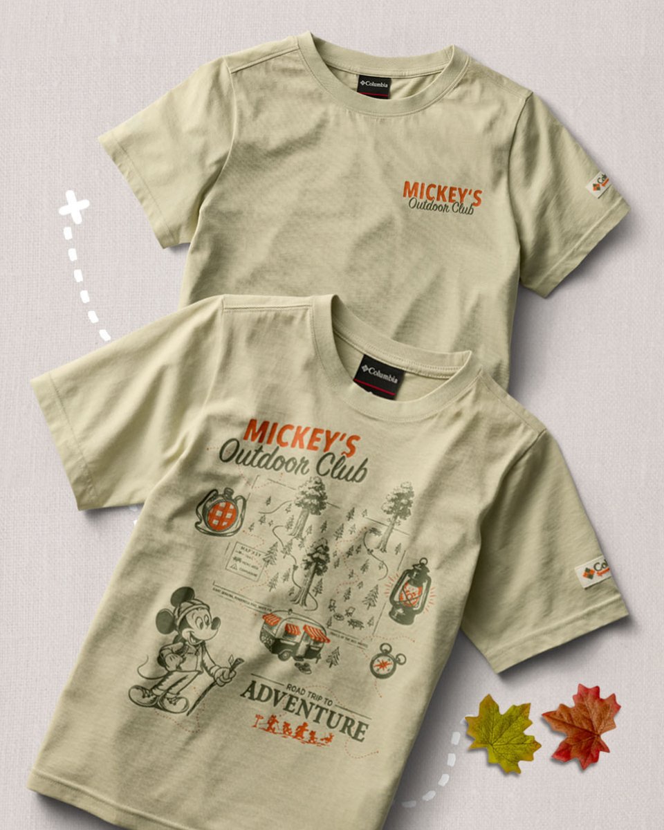 disneystore's tweet photo. Adventure awaits, dress accordingly. The new Mickey’s Outdoor Club by Disney | Columbia collection has arrived. 🏔️ https://t.co/fQCkNo5R5J