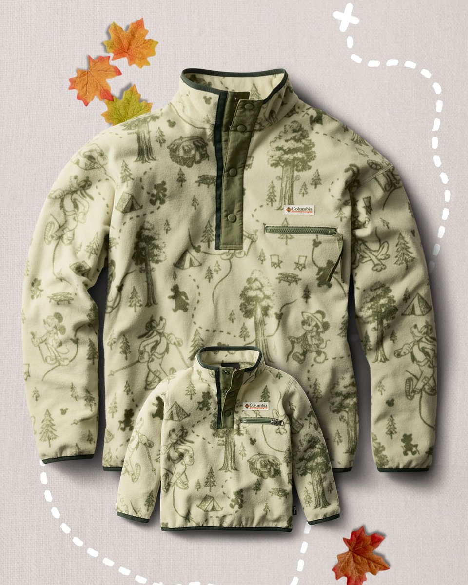 disneystore's tweet photo. Adventure awaits, dress accordingly. The new Mickey’s Outdoor Club by Disney | Columbia collection has arrived. 🏔️ https://t.co/fQCkNo5R5J
