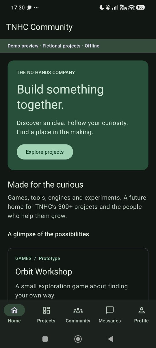 EricHkansson1's tweet photo. @lightsilver323 TNHC Community is now in invite-only stage. Working on actually giving the Community something to interact with, like projects and communities (groups).

Invites has slowly started to roll out. https://t.co/n0mU8wKHHh